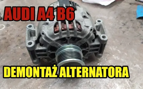 Jak wyjąć alternator w Audi A4 B6 - uniknij kosztownych błędów