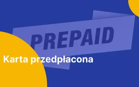 Karta przedpłacona: czy komornik może ją zająć? Grafika z napisem PREPAID i hasłem Karta przedpłacona.