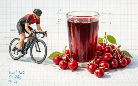 Cycliste buvant du jus de cerise, découvrez les jus de cerise bienfaits pour la récupération sportive.
