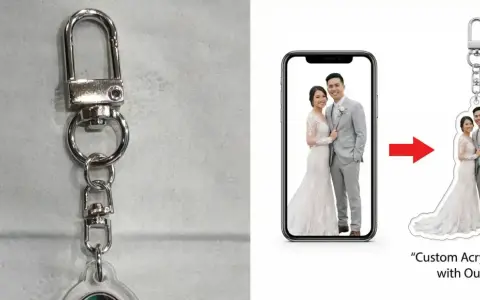 Llaveros personalizados con fotos de pareja. ¡Ideas geniales para un recuerdo único!
