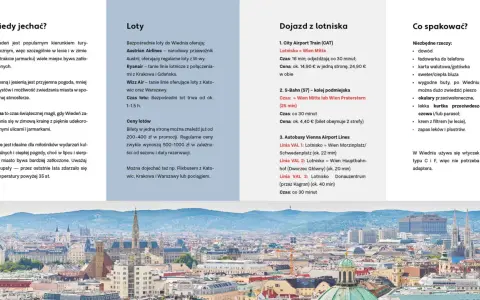 Wiedeń zimą zachwyca świąteczną atmosferą, a latem oferuje wydarzenia kulturalne. Sprawdź, co warto zobaczyć w Wiedniu i jak się tam dostać.