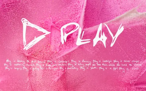 Nowa płyta Eda Sheerana "Play" w różowej, brokatowej odsłonie.