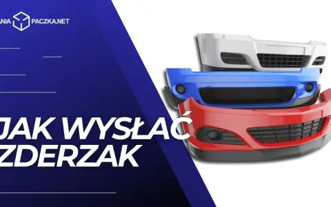 Stos zderzaków w kolorach białym, niebieskim i czerwonym. Dowiedz się, czym wysłać zderzak, aby dotarł bezpiecznie.