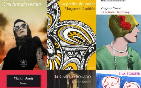 Libros que leer antes de los 30: "Una liturgia común" de Joan Didion, "La piedra de moler" de Margaret Drabble, "La señora Dalloway" de Virginia Woolf, "Dinero" de Martin Amis, "El castillo soñado" de Dodie Smith y una obra de E. M. Forster.