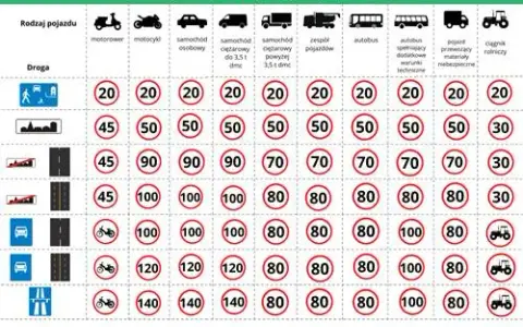Autokar 100 km/h? Sprawdź aktualne limity i kary za prędkość