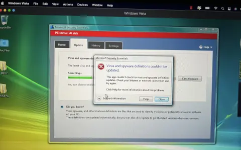 Microsoft security essentials nie można zaktualizować definicji wirusów - poznaj przyczyny i rozwiązania