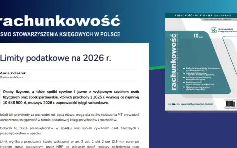 Ryczałt 2026: czy to forma dla Ciebie? Sprawdź stawki i zasady!