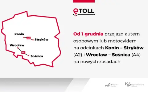 E toll jakie autostrady - sprawdź, gdzie nie zapłacisz za przejazd
