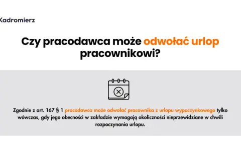 Odwołanie z urlopu: Czy musisz wracać? Prawa i koszty.