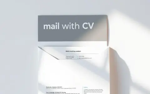 E-mail z CV: Jak napisać, by otworzyć drzwi do wymarzonej pracy?