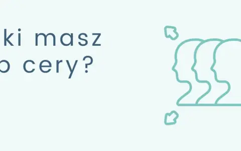 Jaki masz rodzaj skóry? Ikona przedstawia trzy profile głów z zaznaczonymi strzałkami, sugerującymi różne typy cery.