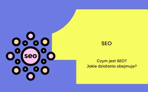 Grafika przedstawia schemat SEO, który pomaga wypełnić content gap. Centralny element to okrąg z napisem "seo", otoczony mniejszymi kółkami.