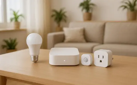 Dispositivos para el hogar inteligente: bombilla, hub, sensor y enchufe. Así funciona Zigbee para conectar tu casa.