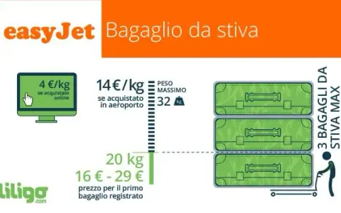 Bagaglio Stiva easyJet: Costi, Regole e Come Evitare Sorprese