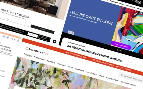 Des sites d'art en ligne comme ArtMajeur et Saatchi Art, avec des sélections d'œuvres et des promotions. Votreart avis sur ces plateformes.