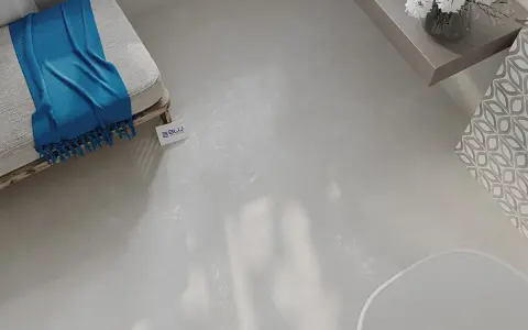 Nowa podłoga z płytek 60x60 prezentuje się elegancko. Zobacz, jak układać płytki 60x60 na podłodze, by uzyskać taki efekt.