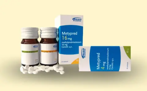 Leki Metypred 4 mg i 16 mg. Przed zastosowaniem należy zapoznać się z ulotką dotyczącą metypred skutki uboczne.