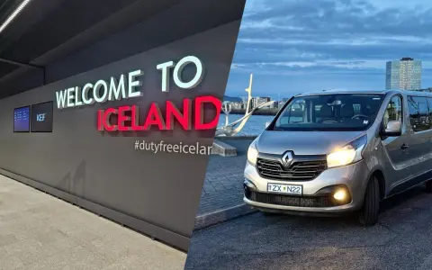 Witamy na Islandii! Z lotniska Keflavik od razę do zwiedzania.