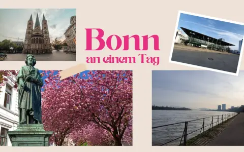 Bonn an einem Tag: Beethoven-Denkmal, Münster, Rheinpromenade und moderne Architektur – so viel kann man in Bonn machen!