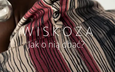 Co to wiskoza? Delikatny materiał w paski, który wymaga troski.