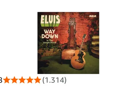 Elvis' letzte Single von ihm vor seinem Tod: "Way Down" im Dschungelzimmer.
