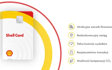 Karta paliwowa Shell Card oferuje atrakcyjne warunki finansowe, zasięg, kontrolę wydatków i bezpieczeństwo transakcji.
