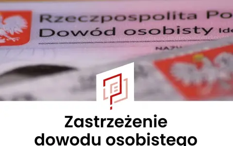 Zgubiony dowód osobisty? Zastrzeżenie dokumentu to pierwszy krok. Na zdjęciu fragment polskiego dowodu.