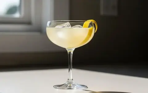 Przepis na drink London Calling: orzeźwiający koktajl z lodem i skórką cytryny, idealny na letnie wieczory.