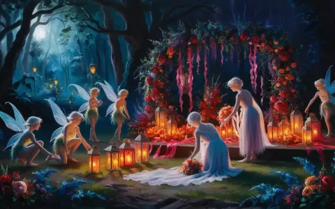 Wróżki przygotowują magiczną scenerię, jak w "Śnie nocy letniej". Streszczenie tej nocy to piękno i czar leśnej polany.