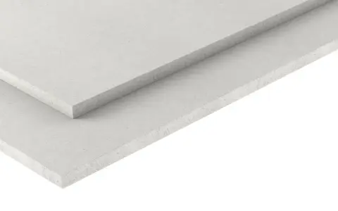 Zwei fermacell platten wasserfest, ideal für Feuchträume.