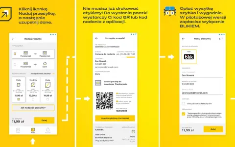 InPost: Jak nadać paczkę bez etykiety? Kod i QR krok po kroku