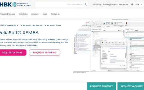 Przykładowy ekran FMEA z analizą ryzyka dla roweru. Pokazuje strukturę systemu, potencjalne przyczyny awarii i działania zapobiegawcze.