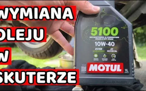 Skuter 4T: Wymiana oleju co ile? Sekrety długiego życia silnika