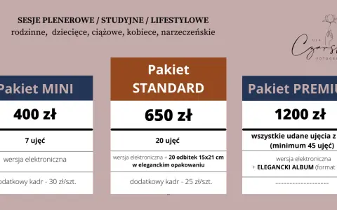 Cennik fotografa: Jak zrozumieć koszty i nie przepłacić?