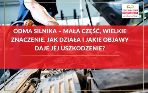 Mechanik sprawdza odma silnika. Dowiedz się, jak działa i jakie objawy daje jej uszkodzenie.