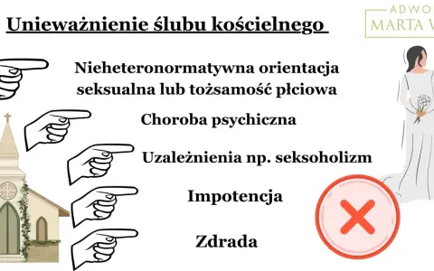 Unieważnienie ślubu kościelnego: orientacja, choroba, uzależnienia, impotencja, zdrada. Czy po rozwodzie można wziąć ślub kościelny?