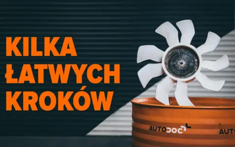 Wentylator chłodnicy na pomarańczowym tle. Dowiedz się, jak sprawdzić wentylator chłodnicy na krótko w kilku łatwych krokach.