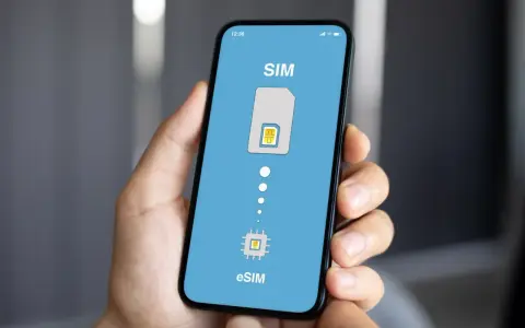 Chcesz wiedzieć, jak ustawić telefon w Turcji? Ekran smartfona pokazuje opcje SIM i eSIM, kluczowe dla łączności za granicą.