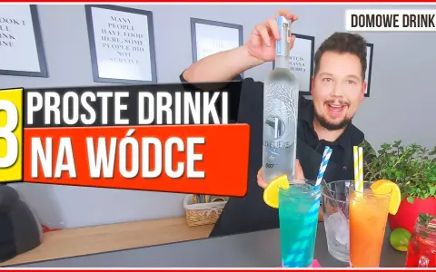 Proste drinki z wódką: przepisy na domowe koktajle łatwe i szybkie