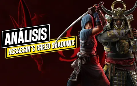 Análisis de Assassin's Creed Shadows en Japón. Una samurái con capucha y un guerrero samurái con armadura dorada.