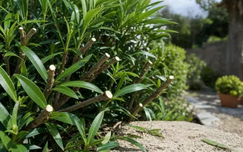 Arbustes à fleurs taillés, prêts pour une nouvelle pousse. Le bon moment pour savoir quand tailler les arbustes à fleurs est crucial pour leur floraison.