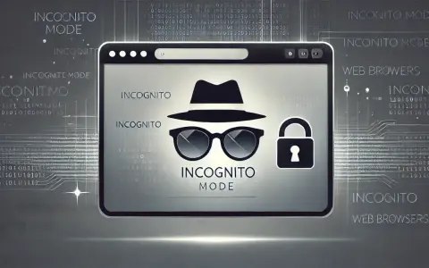 Ikona szpiega w okularach i kapeluszu symbolizuje tryb incognito w przeglądarkach internetowych.