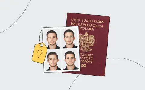 Zdjęcie do paszportu i polski paszport. Sprawdź nasz photoaid cennik, aby dowiedzieć się, ile kosztują zdjęcia.