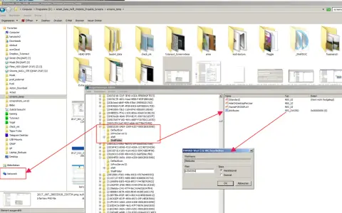 Windows 11 Explorer: Navigationsbereich anpassen. Der Registrierungs-Editor zeigt, wie man den "ShellFolder" anpasst, um den Navigationsbereich zu personalisieren.