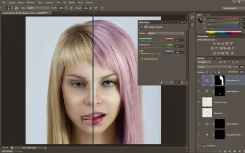 Jak zmienić kolor włosów w Photoshopie? Sekret naturalnego retuszu