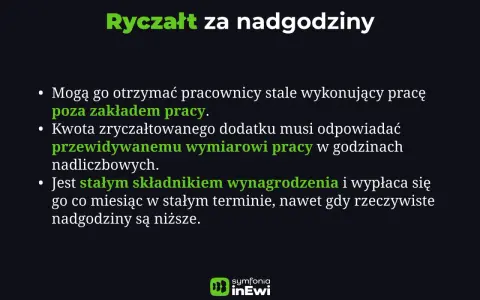 Ryczałt za nadgodziny: pracownicy poza zakładem pracy otrzymują stały dodatek, który odpowiada przewidywanym godzinom nadliczbowym. Ile płatne? Zawsze tak samo.