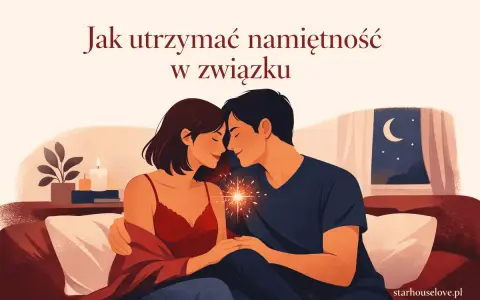 Para trzymająca się za ręce, z iskrą między nimi. Jak utrzymać namiętność co to? Romantyczny wieczór przy świecach i księżycu.