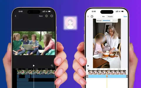Dwie aplikacje pokazują, jak zamazać twarz na zdjęciu lub wideo. Jedna z nich pozwala rozmyć twarze grupy osób, druga zaś twarz dziecka.