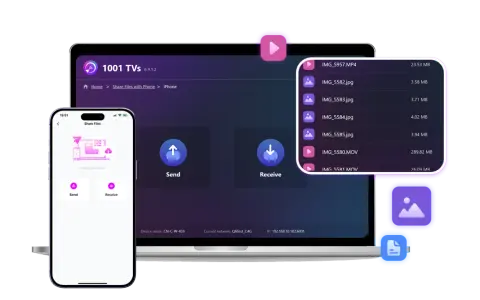 Transfer zdjęć Wi-Fi: Android i iPhone szybko, bez kompresji!