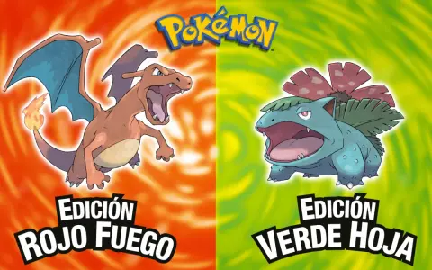 Charizard y Venusaur, protagonistas de Pokémon Rojo Fuego y Verde Hoja, listos para la aventura en Nintendo Switch.